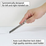Nt lames de rechange bad - 21p pour cutter, lame 9 mm