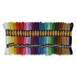 O color o'color 52 chevettes 7m  6 brins en coton pour faire des bracelets brsiliens, 26 couleurs ...