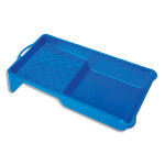 O'color bac en plastique bleu pour rouleau de peinture