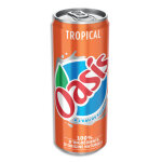 Oasis tropical canette de jus vitamin de 33 cl
