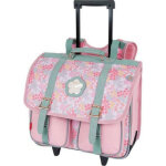 Oberthur kickers cartable à roulettes dos 38 kickers polyester 34x38x16 girl premium Oberthur kickers cartable à roulettes dos 38 kickers polyester 34x38x16 girl premium