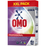 Omo lessive en poudre professional color, 140 lavages, 7 kg