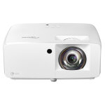 Optoma zk431st, 4100 ansi lumens, dlp, uhd 4k (3840x2160), 300000:1, 16:9, 914, 4 - 7620 mm (36 - 300') ...