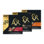 L'or espresso café splendente + ristretto + deliozioso pack de 150 capsules L'or espresso café splendente + ristretto + deliozioso pack de 150 capsules