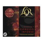 L'or professionel espresso intense - intensité : 9 - boîte de 50 capsules L'or professionel espresso intense - intensité : 9 - boîte de 50 capsules