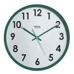 Orium horloge murale eco - con�ue naturalis silencieuse - vert