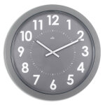 Orium horloge murale g�ante imperia � quartz silencieux - gris