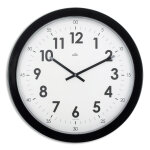 Orium horloge murale g�ante imperia � quartz silencieux - noir