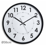 Orium horloge murale silencieuse à quartz, diamètre 30cm - noir Orium horloge murale silencieuse à quartz, diamètre 30cm - noir