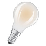 Osram ampoule led e14 sph�rique opaque 2, 2 w - 470 lm - blanc chaud - equivaut � 40 w - bo�te de 2