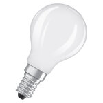 Osram ampoule led e14 sph�rique opaque 3, 4 w - 470 lm - blanc chaud - equivaut � 40 w - bo�te de 2
