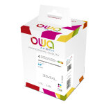 Owa cartouche d'encre compatible hp 364xl n9j74ae - k10232ow - pack de 4 (noir, cyan, magenta, jaune) ...