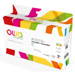Owa cartouche d'encre compatible hp 970xl - 971xl - k10396ow - pack de 4 (noir, cyan, magenta, jaune) ...
