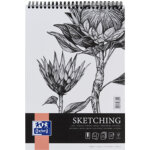 Oxford art bloc d'esquisse  spirale 'sketching', a3