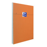 Oxford bloc notes orange agraf a4 21 x 29, 7 cm - 80g - petits carreaux 5x5 - 160 pages