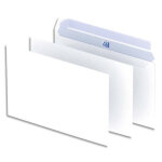 Oxford bote de 500 enveloppes blanches auto - adhsives 90g format c5 162x229 mm