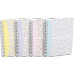 Oxford cahier carte flowers intégrale b5 120 pages 90g ligné Oxford cahier carte flowers intégrale b5 120 pages 90g ligné