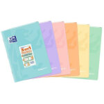 Oxford cahier easybook couverture pp reliure piqre 96 pages seys format 21x29, 7cm. coloris assorti ...