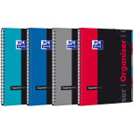Oxford cahier �tudiant organiserbook a4 + 24, 5 x 31 cm - 160 pages - 90 g - seyes