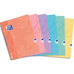 Oxford cahier piqre openflex polypropylne 96 pages 24x32 cm grands carreaux seys. coloris assortis ...