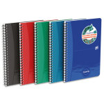 Oxford cahier polypropylène spirale oceanis 21x29, 7cm a4 180 pages ligné 7mm. coloris assortis Oxford cahier polypropylène spirale oceanis 21x29, 7cm a4 180 pages ligné 7mm. coloris assortis