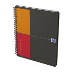 Oxford cahier � spirale international activebook 18, 5 x 21 cm - 80g - perfor� 4 trous - petits carreaux ...