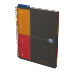 Oxford cahier à spirale international managerbook 24, 5 x 29, 8 cm - 80g - perforé 4 trous - réglure ... Oxford cahier à spirale international managerbook 24, 5 x 29, 8 cm - 80g - perforé 4 trous - réglure ...