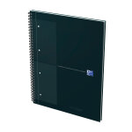 Oxford cahier  spirale international notebook 23 x 29, 7 cm - perfor 4 trous - petits carreaux 5x5 ...