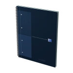 Oxford cahier  spirale international notebook 23 x 29, 7 cm - perfor 4 trous - petits carreaux 5x5 ...