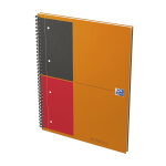 Oxford cahier  spirale notebook 23 x 29, 7 cm - 80g - perfor 4 trous - lign 6 mm - 160 pages