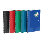 Oxford cahier spirale office oceanis a4 21 x 29, 7 cm - 90g - petits carreaux 5x5 - 180 pages
