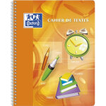 Oxford cahier texte spiral couverture polypropylne 148 pages 90g seys 17x22