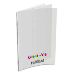 Oxford conquerant c9 cahier de vie 24x32cm 96 pages, 90g, ligné 8mm + uni, couverture polypro incolore ... Oxford conquerant c9 cahier de vie 24x32cm 96 pages, 90g, ligné 8mm + uni, couverture polypro incolore ...