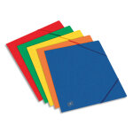 Oxford chemises 3 rabats à élastiques top file en carte lustrée 5 / 10e, 390g. format 17x22cm. assortis ... Oxford chemises 3 rabats à élastiques top file en carte lustrée 5 / 10e, 390g. format 17x22cm. assortis ...