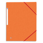 Oxford chemises 3 rabats à élastiques top file en carte lustrée 5 / 10e, 390g. format a4. coloris orange ... Oxford chemises 3 rabats à élastiques top file en carte lustrée 5 / 10e, 390g. format a4. coloris orange ...
