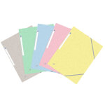 Oxford chemise 3 rabats top file + a4 élastique couverture carte couleurs assorties pastel Oxford chemise 3 rabats top file + a4 élastique couverture carte couleurs assorties pastel