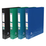 Oxford classeur 4 anneaux a4 maxi oceanis - polypro recycl - dos 4 cm - assortis