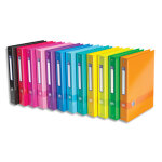 Oxford classeur 4 anneaux color life rembordé carte, format a4 + . dos 4 cm. coloris assortis Oxford classeur 4 anneaux color life rembordé carte, format a4 + . dos 4 cm. coloris assortis
