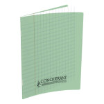 Oxford conqurant 9 cahier piqre 32 pages grands carreaux seys interligne 3mm 17x22cm couv polypro ...