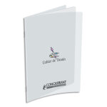 Oxford conquerant c9 cahier de dessin 24x32cm 48 pages unies. couverture polypro incolore