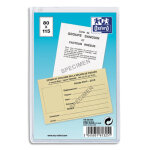Oxford etuis 2 faces multi - usages, 8, 5 x 11, 5 cm, en pvc 20 / 100e Oxford etuis 2 faces multi - usages, 8, 5 x 11, 5 cm, en pvc 20 / 100e