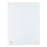 Oxford pochettes perfores quick'in a4 pp lisse incolore - lot de 100