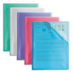 Oxford protège - documents 2nd life en polypropylène translucide. 60 pochettes, 120 vues. coloris assortis ... Oxford protège - documents 2nd life en polypropylène translucide. 60 pochettes, 120 vues. coloris assortis ...