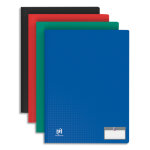 Oxford protge - documents memphis 160 vues, 80 pochettes. en polypropylne opaque. assortis classique ...