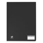 Oxford protège - documents memphis 40 vues, 20 pochettes. en polypropylène opaque. coloris noir Oxford protège - documents memphis 40 vues, 20 pochettes. en polypropylène opaque. coloris noir