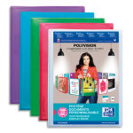 Oxford protège - documents personnalisable polyvision 200 vues, 100 pochettes. en polypropylène. assortis ... Oxford protège - documents personnalisable polyvision 200 vues, 100 pochettes. en polypropylène. assortis ...