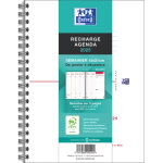 Oxford recharge pour agenda recharge wo 15x21 reliure intgrale janvier  dcembre