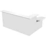 Pack banque d'accueil ola - angle 90° + module haut l. 140 cm + module haut l. 80 cm + module bas l. ... Pack banque d'accueil ola - angle 90° + module haut l. 140 cm + module haut l. 80 cm + module bas l. ...