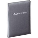 Livre d'or 'guests & friends', anthracite, 144 pages