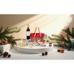 Panier saveurs - panier gourmand 15 éléments - corbeille en osier et tissus rouge - coffret cadeau festif ... Panier saveurs - panier gourmand 15 éléments - corbeille en osier et tissus rouge - coffret cadeau festif ...